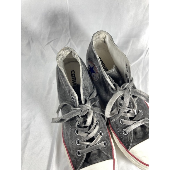 Converse Womens Chuck Taylor All Star Lux Hidden 3 Inch Wedge Heel Sneaker Size9 - Picture 8 of 16